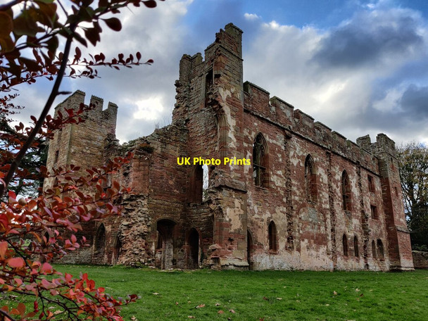 Photo 6"x4" Acton Burnell Castle Acton Burnell c2021