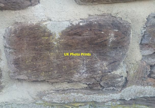 Photo 6"x4" Ordnance Survey Cut Mark Ludlow c2021