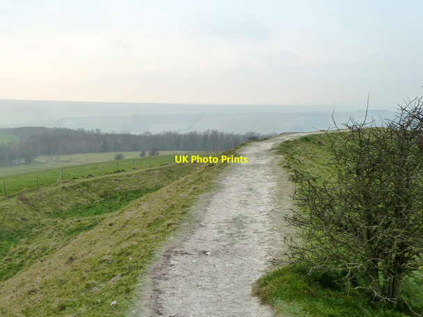 Photo 6"x4" Bank, The Trundle Charlton\/SU8812 c2012