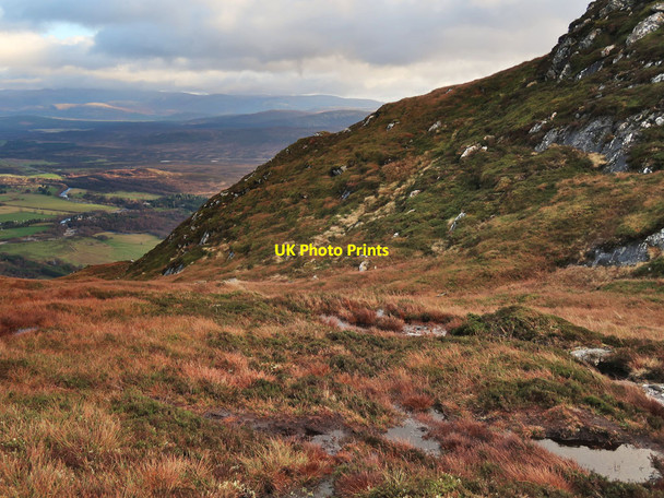 Photo 6"x4" Wet and rocky ground on Creag Dhubh, Newtonmore Newtonmore c2021