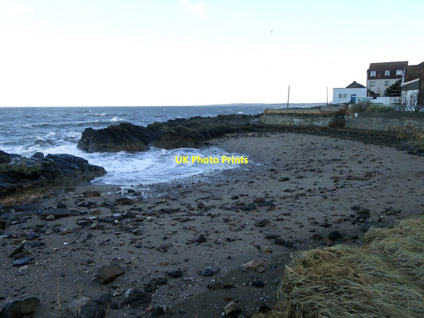 Photo 6"x4" Boat Shore, after a storm Cockenzie and Port Seton c2021