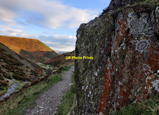 Photo 6"x4" Path in the Carding Mill Valley Ashbrook\/SO4594 c2021