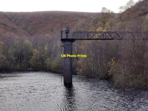Photo 6"x4" Tower at the Carding Mill Valley Reservoir Ashbrook\/SO4594 c2021