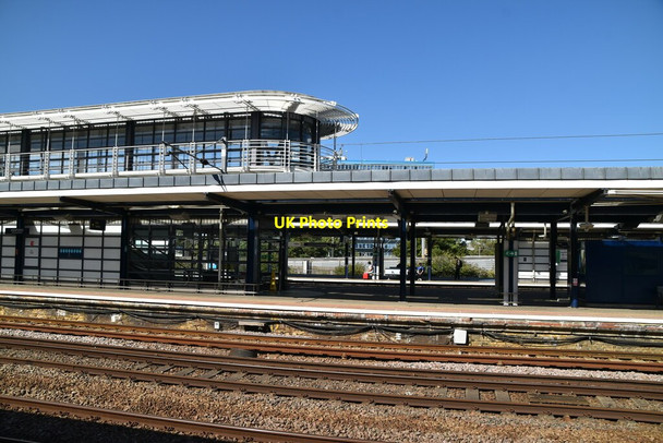 Photo 6"x4" Ashford International Station Ashford\/TR0042 c2020