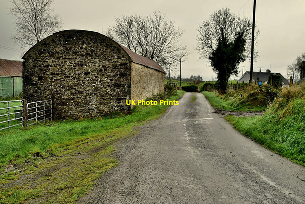 Photo 6"x4" Stone barn, Skreen Fintona c2021