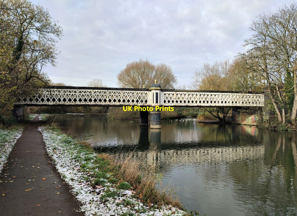 Photo 6"x4" Gasworks Bridge Oxford\/SP5106 c2021
