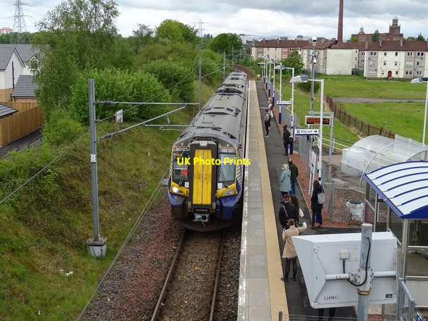 Photo 6"x4" Hawkhead Railway Station Paisley c2021
