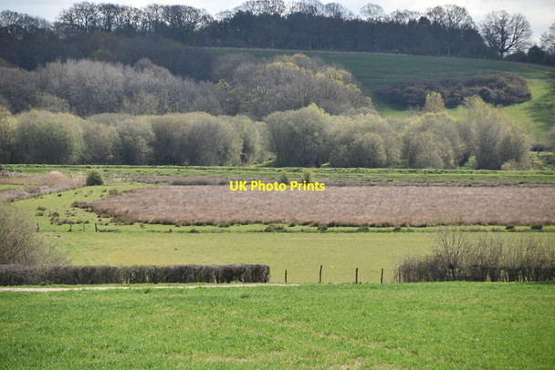 Photo 6"x4" Abandoned Crayfish lagoons Tenterden c2021