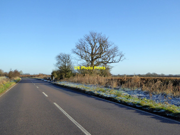 Photo 6"x4" Road to Marsh Gibbon Town's End\/SP6422 c2016