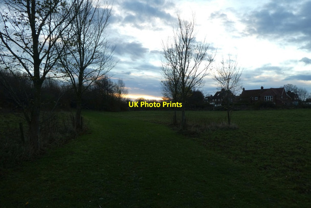 Photo 6"x4" Path on Heslington East Heslington c2021