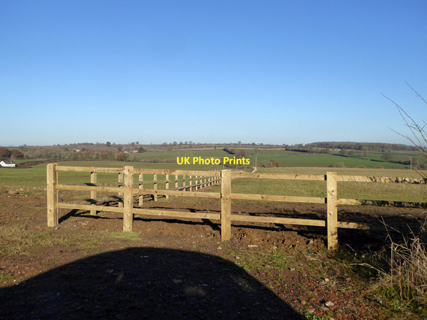Photo 6"x4" New fence, 2016 Duncote c2016