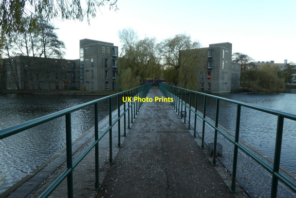 Photo 6"x4" Dusting of snow on Vanbrugh Bridge Heslington c2021