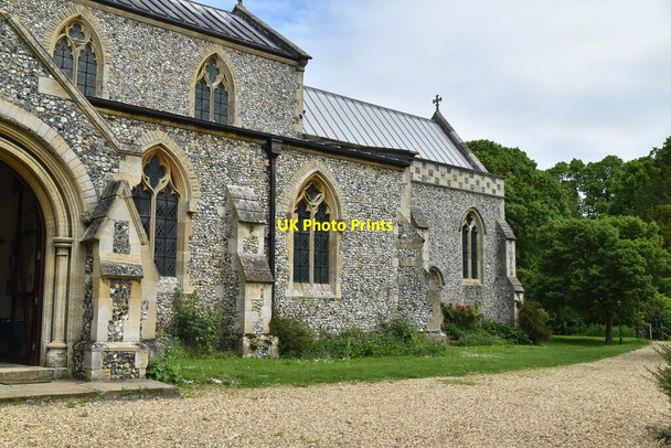 Photo 6"x4" Church of St Mary Therfield c2021 P3