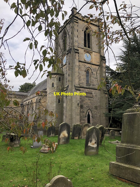 Photo 6"x4" All Saints Church, Hurworth-On-Tees Hurworth-on-Tees c2021