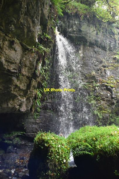 Photo 6"x4" Waterfall, Pollnagollum Cave Boho c2021