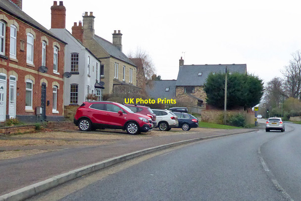 Photo 6"x4" Houses on Kettering Road, Geddington Geddington c2021