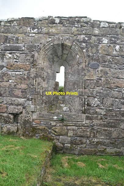 Photo 6"x4" Window, Banagher Old Church Dungiven c2021 P1