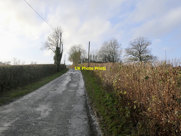 Photo 6"x4" Portway to Orleton Common road Orleton Common c2021
