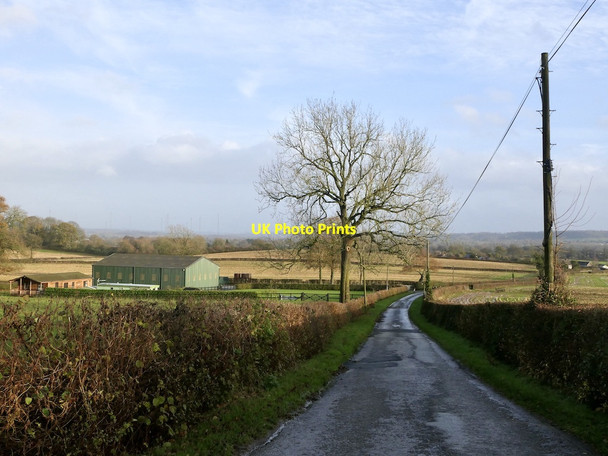 Photo 6"x4" Orleton Common to Portway road Orleton Common c2021