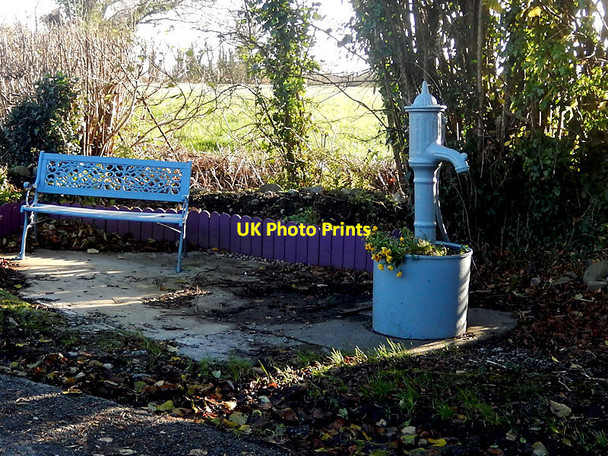 Photo 6"x4" Old Pump and Seat Kilmangah c2021