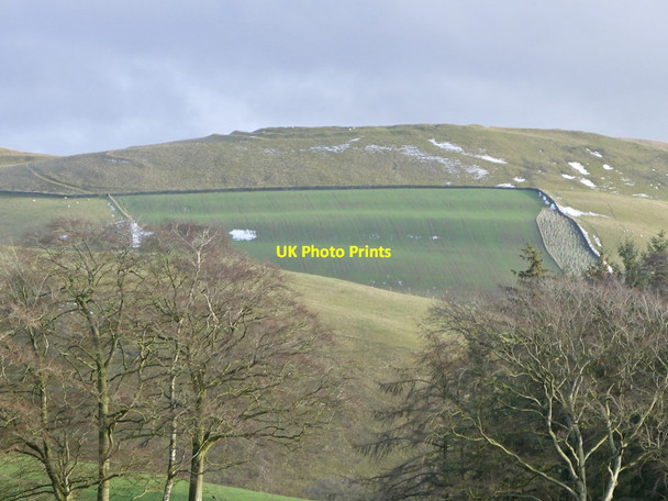 Photo 6"x4" Hill fort, Whiteside Hill Bordlands c2021