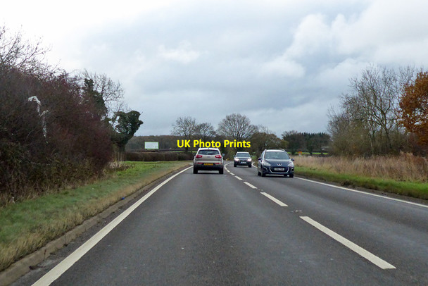 Photo 6"x4" A43 Kettering Road heading south Hannington\/SP8171 c2021