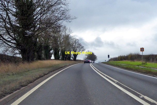 Photo 6"x4" A43 heading south towards Northampton Great Cransley c2021
