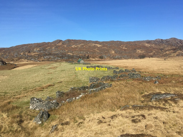 Photo 6"x4" Peanmeanach ruins Roshven c2021