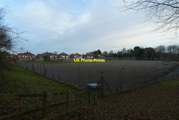 Photo 6"x4" Reservoir on Siwards How Heslington c2021