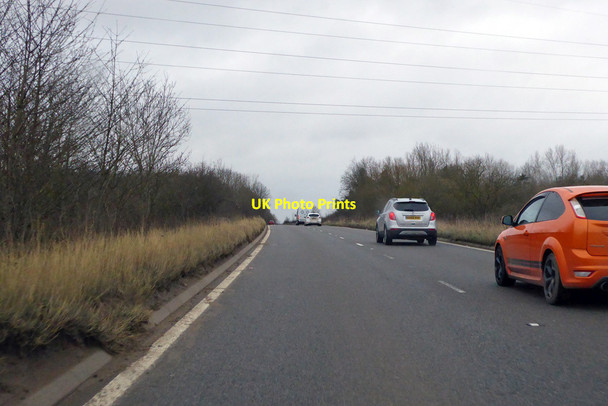 Photo 6"x4" A43 Rockingham Road, southbound Rushton\/SP8482 c2021