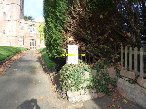 Photo 6"x4" Notice outside St. Peter's Church Upper Arley Upper Arley c2018