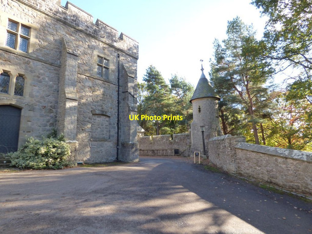 Photo 6"x4" Part of the entrance to the Castle grounds Bronygarth c2018