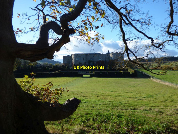 Photo 6"x4" Chirk Castle from the Pleasure Ground Bronygarth c2018