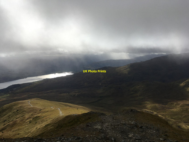 Photo 6"x4" Path up Bheinn Ghlas Beinn Ghlas\/NN6240 c2020