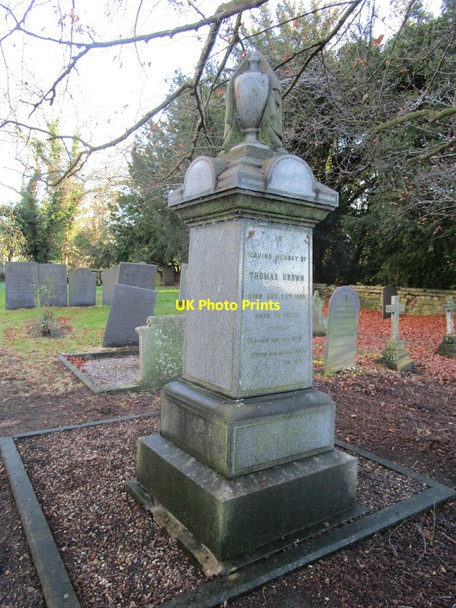 Photo 6"x4" Memorial to Thomas Brown, Marston churchyard Marston\/SK8943 c2021