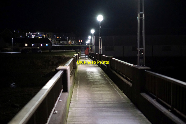 Photo 6"x4" The Ellan footbridge, Thurso Thurso c2021