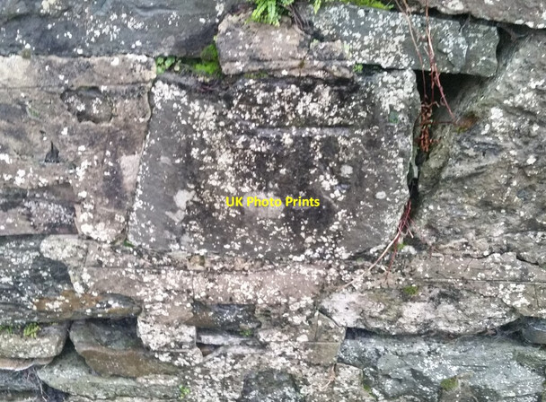 Photo 6"x4" Ordnance Survey Cut Mark Carmarthen\/Caerfyrddin c2021 P1