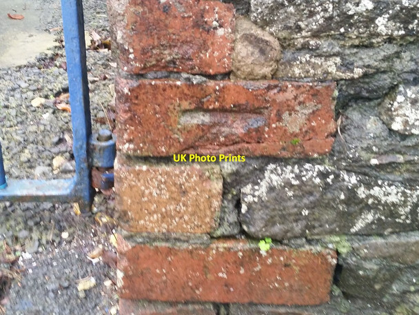 Photo 6"x4" Ordnance Survey Cut Mark Carmarthen\/Caerfyrddin c2021 P3