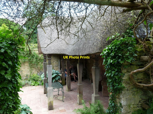 Photo 6"x4" Thatched Summer House Hidcote Bartrim c2010