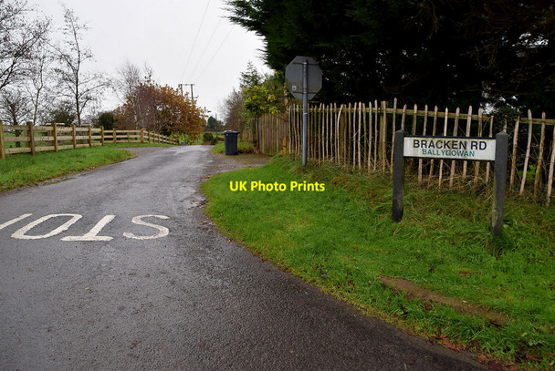 Photo 6"x4" Bracken Road Omagh c2021