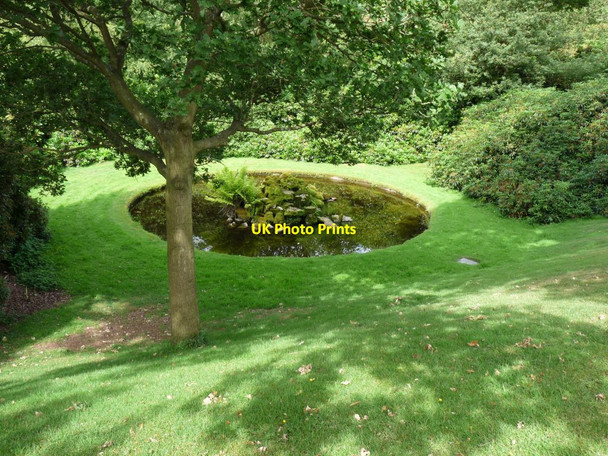 Photo 6"x4" Round pool at Dunham Massey Dunham Town c2010