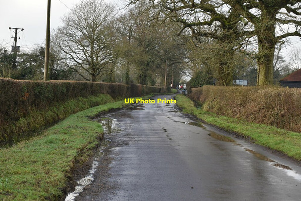 Photo 6"x4" Itchingwood Common Rd Limpsfield Chart c2021