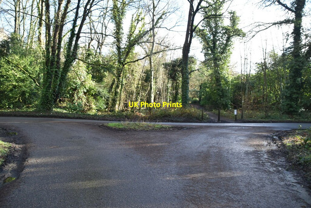 Photo 6"x4" Reaching Brick Kiln Rd Limpsfield Common c2021