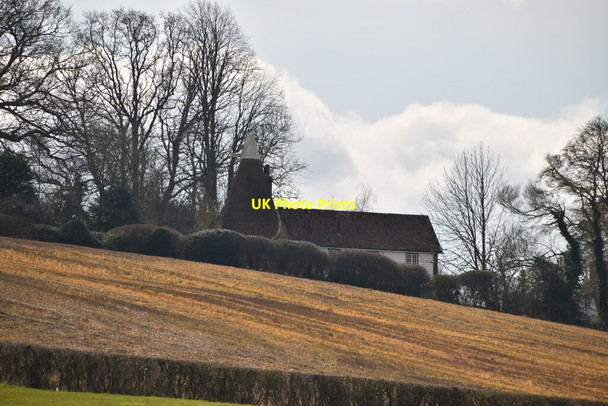 Photo 6"x4" Great Broadhurst Farm Oast Witherenden Hill c2021