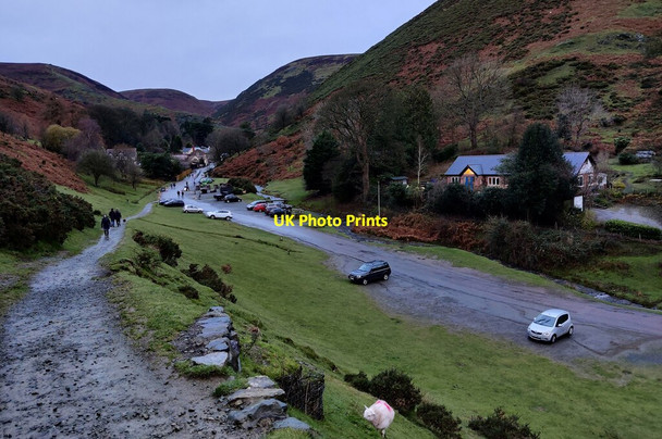 Photo 6"x4" The Burway Track in the Carding Mill Valley Ashbrook\/SO4594 c2021