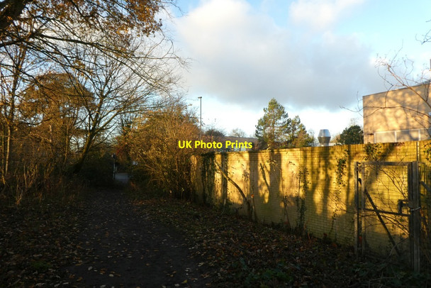 Photo 6"x4" Path to Church Lane Heslington c2021