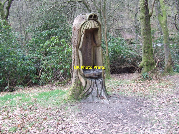 Photo 6"x4" Story Telling Chair Llanwddyn c2007