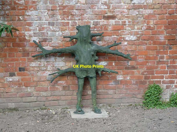 Photo 6"x4" Espaliered Girl Croft\/SO4565 c2009