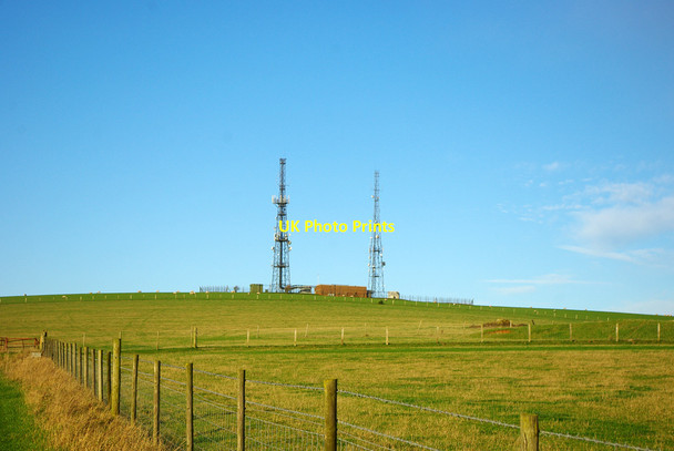 Photo 6"x4" Radio station, Beddingham Hill Beddingham c2011