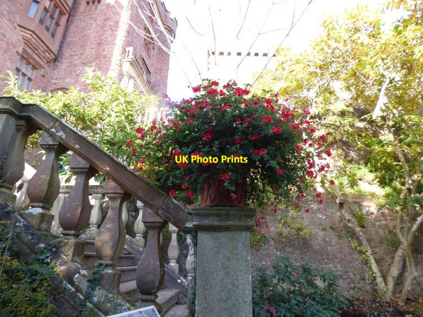 Photo 6"x4" One of the many pots of plants for which Powis is famous Welshpool\/Y Trallwng c2017